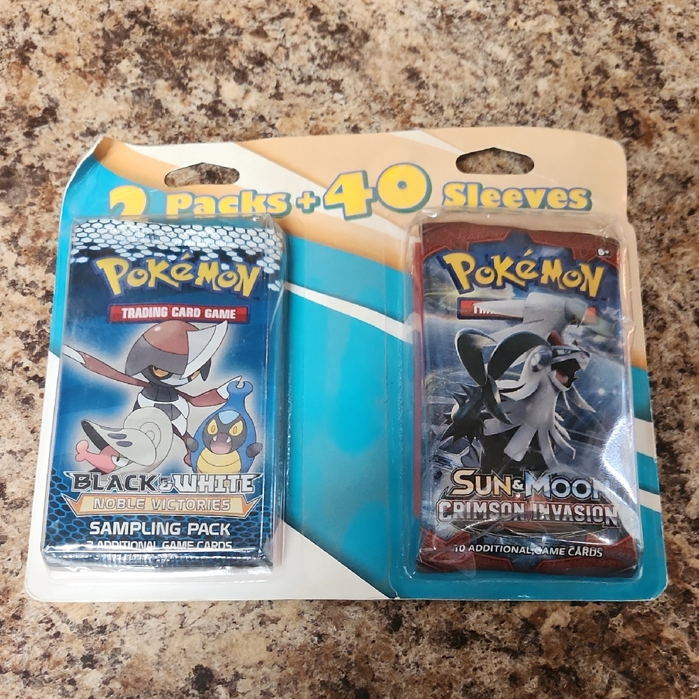 Pokemon Blue and Red Trading Card Game Packs